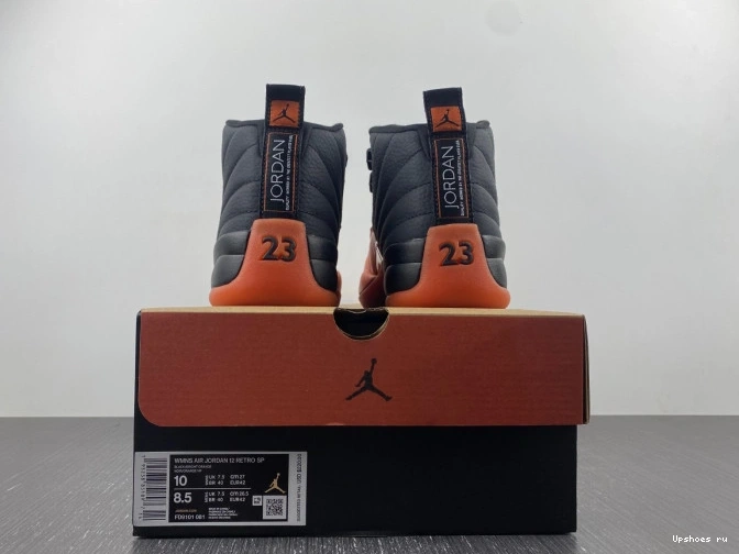  Brilliant  Jordan 12 Orange Retro FD9101-081 0727